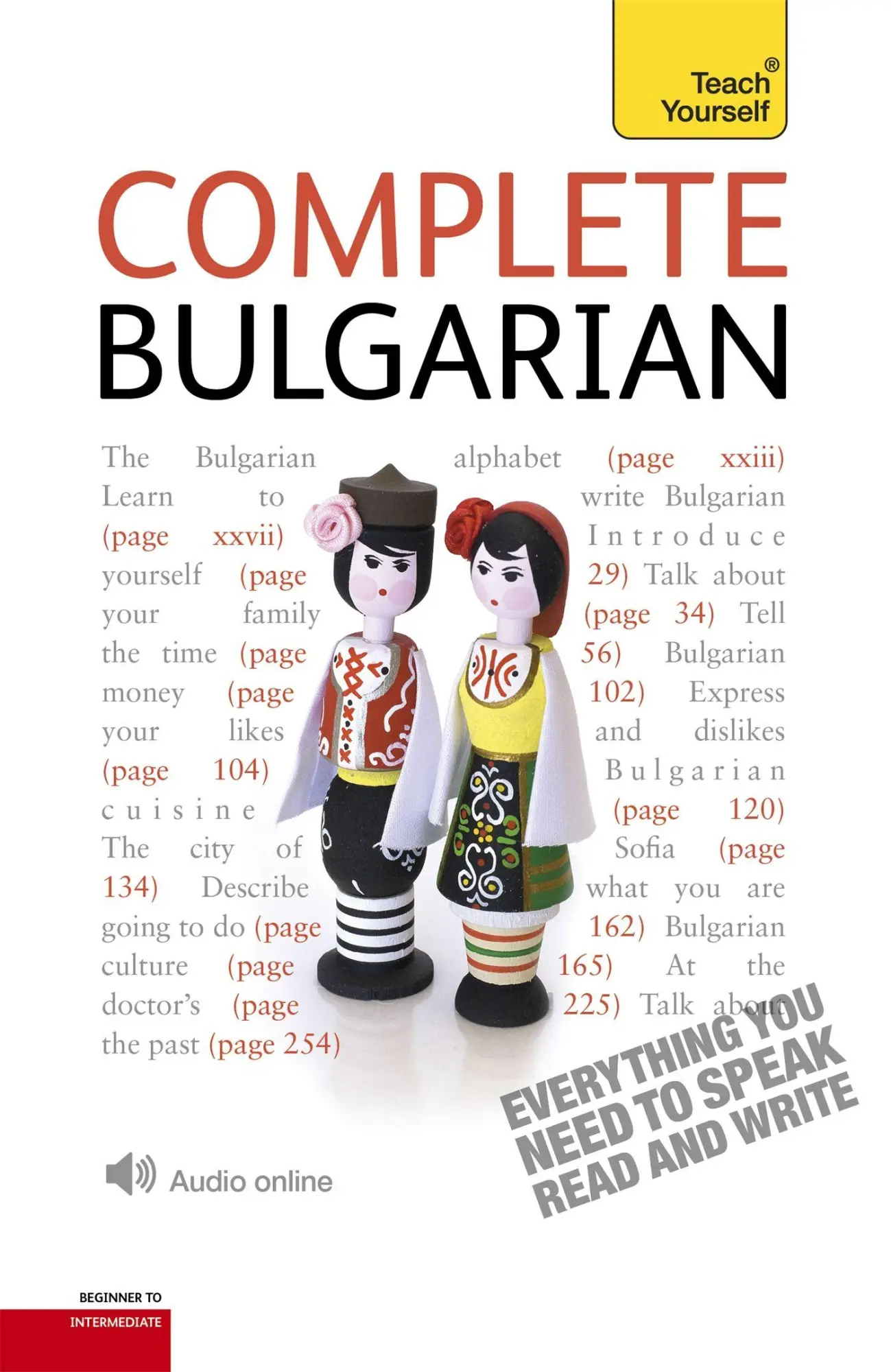 Cover: 9781444106923 | Complete Bulgarian Beginner to Intermediate Course | Holman (u. a.)