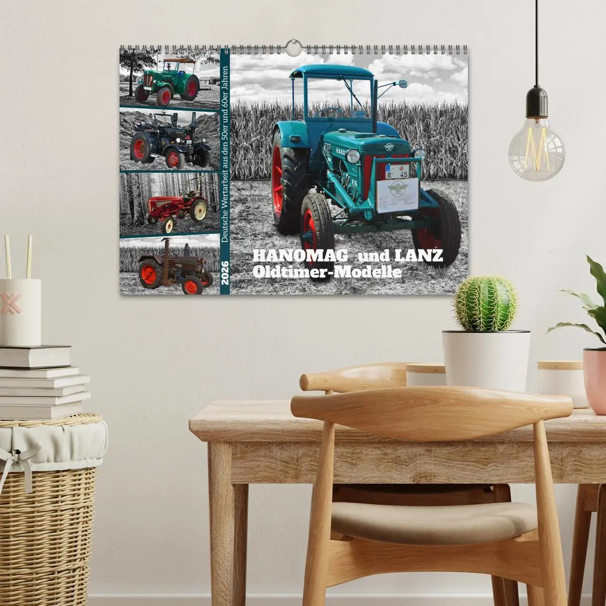 Bild: 9783457566923 | HANOMAG und LANZ Oldtimer Modelle (Wandkalender 2026 DIN A3 quer),...