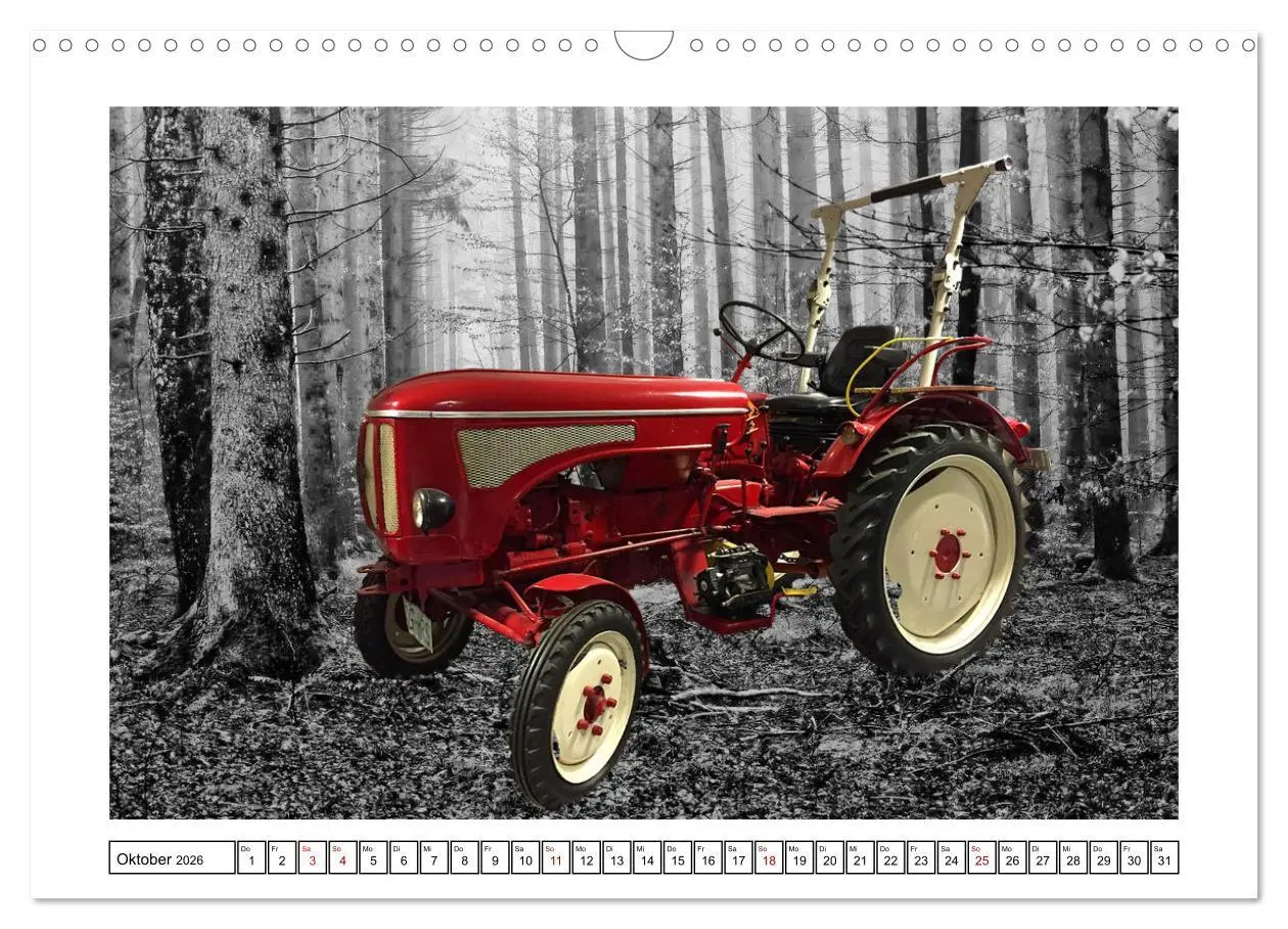 Bild: 9783457566923 | HANOMAG und LANZ Oldtimer Modelle (Wandkalender 2026 DIN A3 quer),...