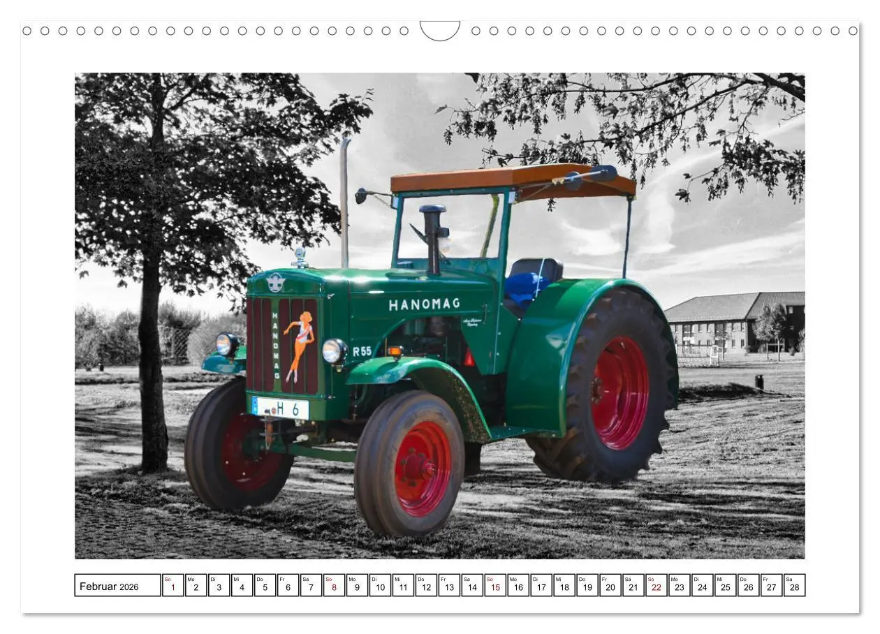 Bild: 9783457566923 | HANOMAG und LANZ Oldtimer Modelle (Wandkalender 2026 DIN A3 quer),...