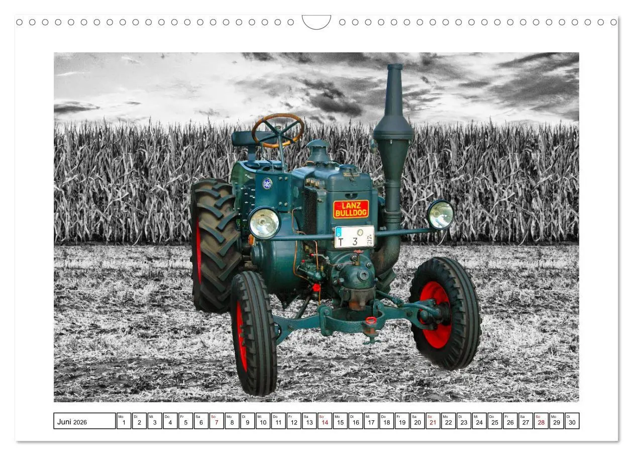 Bild: 9783457566923 | HANOMAG und LANZ Oldtimer Modelle (Wandkalender 2026 DIN A3 quer),...