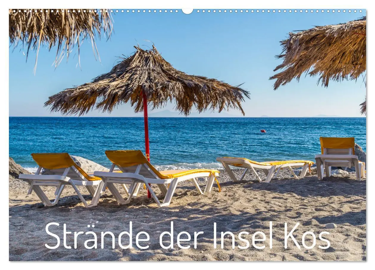 Cover: 9783457636923 | Strände der Insel Kos (Wandkalender 2026 DIN A2 quer), CALVENDO...