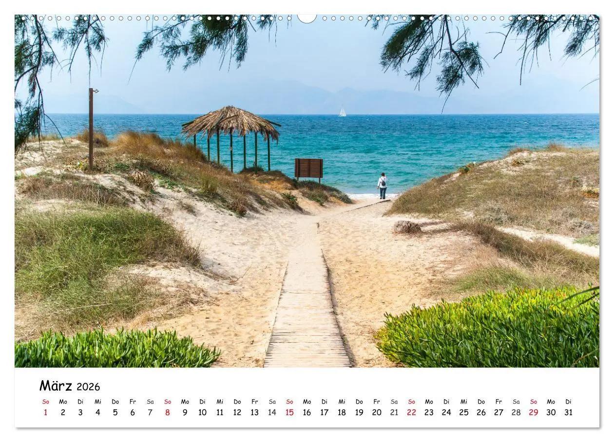 Bild: 9783457636923 | Strände der Insel Kos (Wandkalender 2026 DIN A2 quer), CALVENDO...