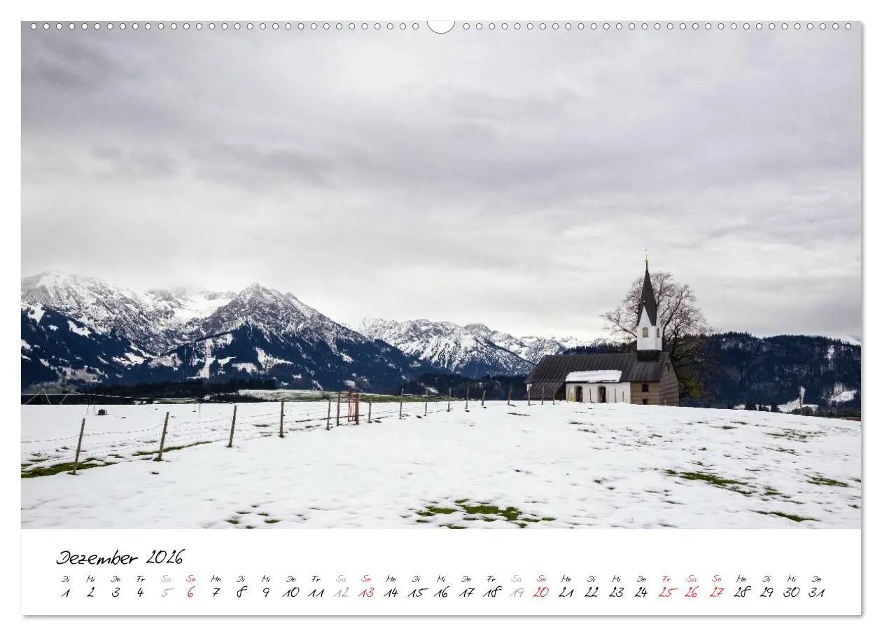 Bild: 9783516036923 | Erlebnis Oberallgäu (hochwertiger Premium Wandkalender 2026 DIN A2...