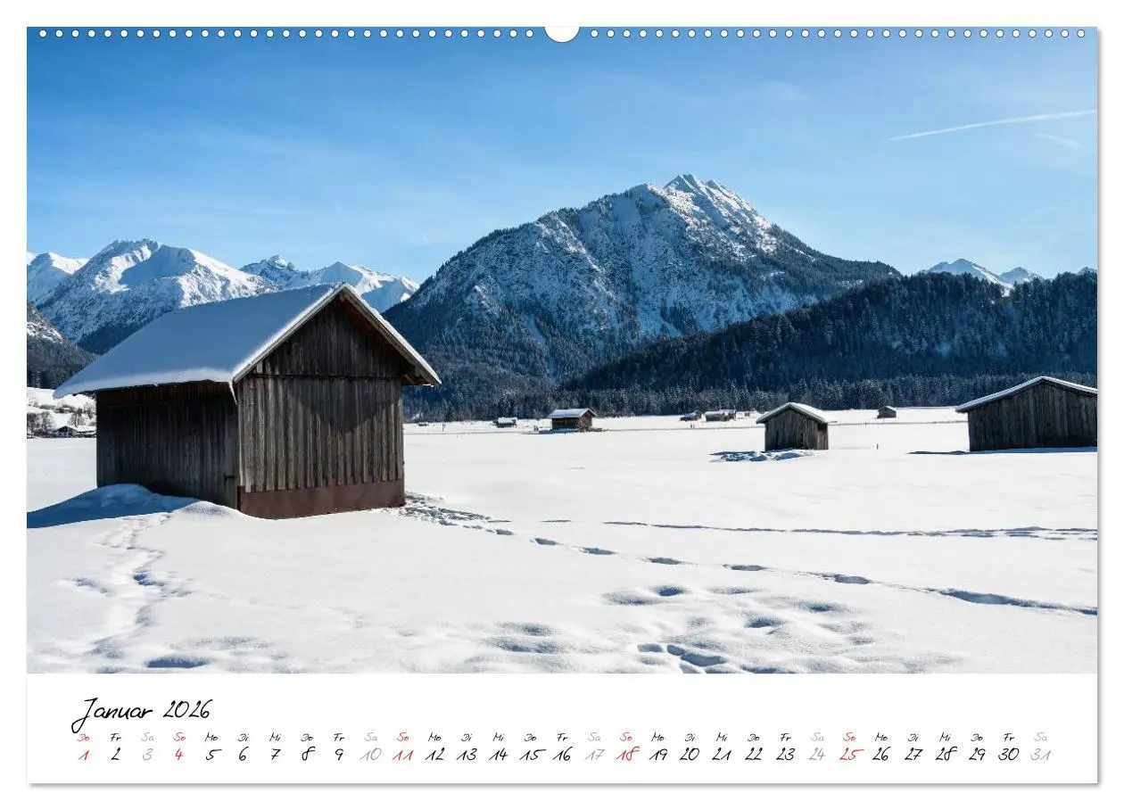Bild: 9783516036923 | Erlebnis Oberallgäu (hochwertiger Premium Wandkalender 2026 DIN A2...