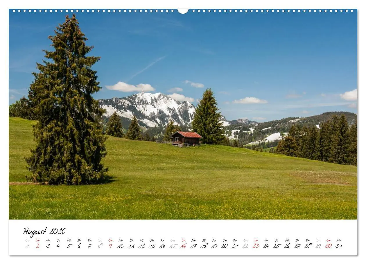 Bild: 9783516036923 | Erlebnis Oberallgäu (hochwertiger Premium Wandkalender 2026 DIN A2...