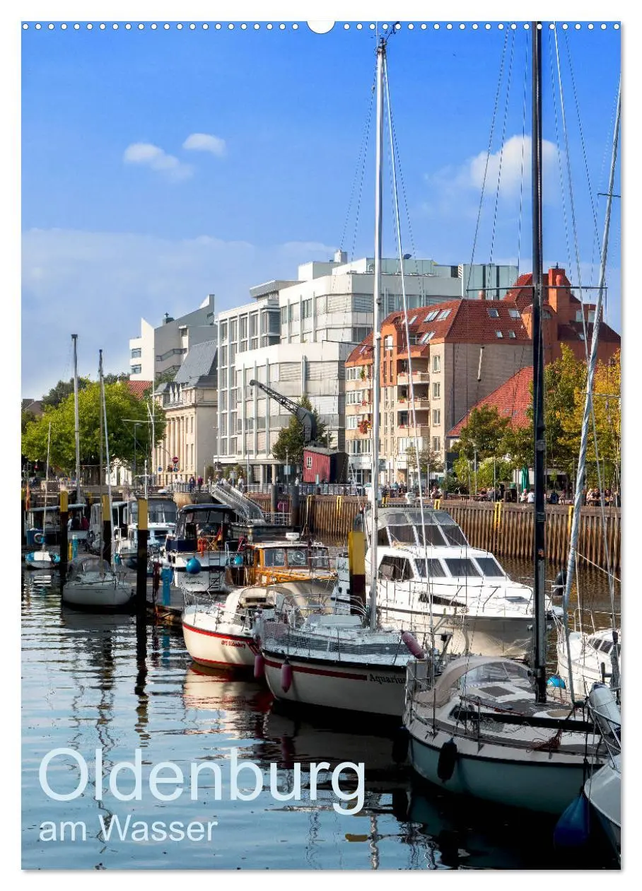 Cover: 9783516416923 | Oldenburg am Wasser (Wandkalender 2026 DIN A2 hoch), CALVENDO...