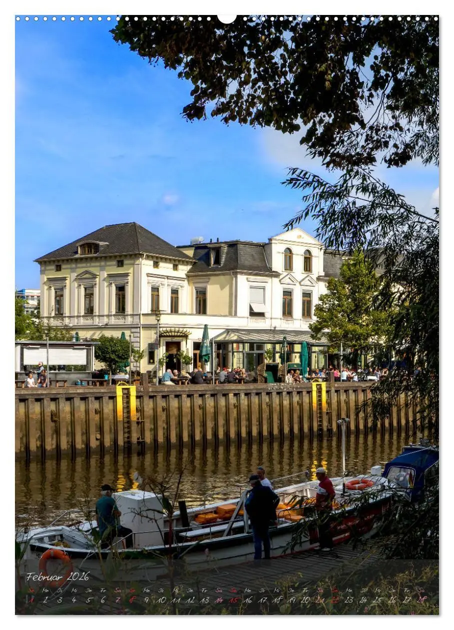 Bild: 9783516416923 | Oldenburg am Wasser (Wandkalender 2026 DIN A2 hoch), CALVENDO...