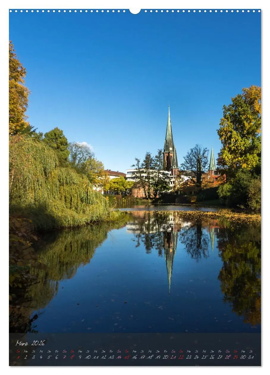 Bild: 9783516416923 | Oldenburg am Wasser (Wandkalender 2026 DIN A2 hoch), CALVENDO...