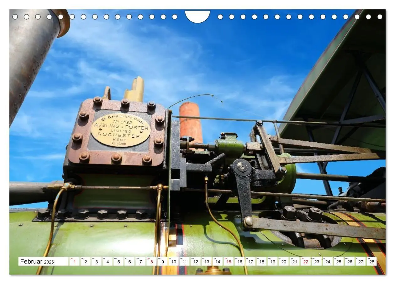 Bild: 9783516656923 | Kraft durch Dampf! Die Liebe zu Dampfmaschinen (Wandkalender 2026...