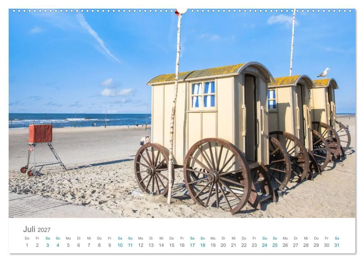 Bild: 9783569056923 | Norderney Sehnsuchtskalender (hochwertiger Premium Wandkalender...