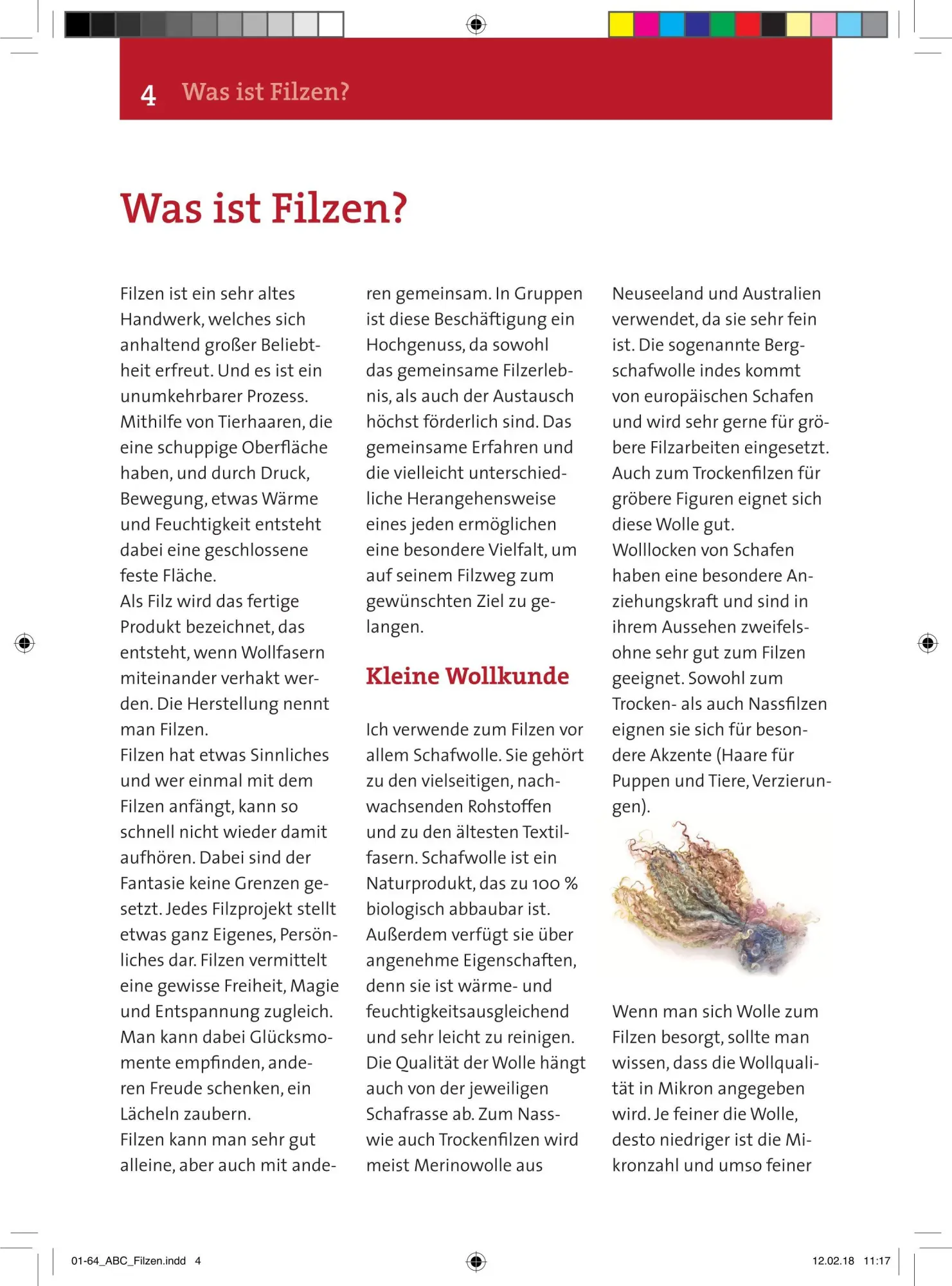 Bild: 9783897986923 | Filzen | ABC der Handarbeiten | Silvia Jacoby-Wirth | Taschenbuch
