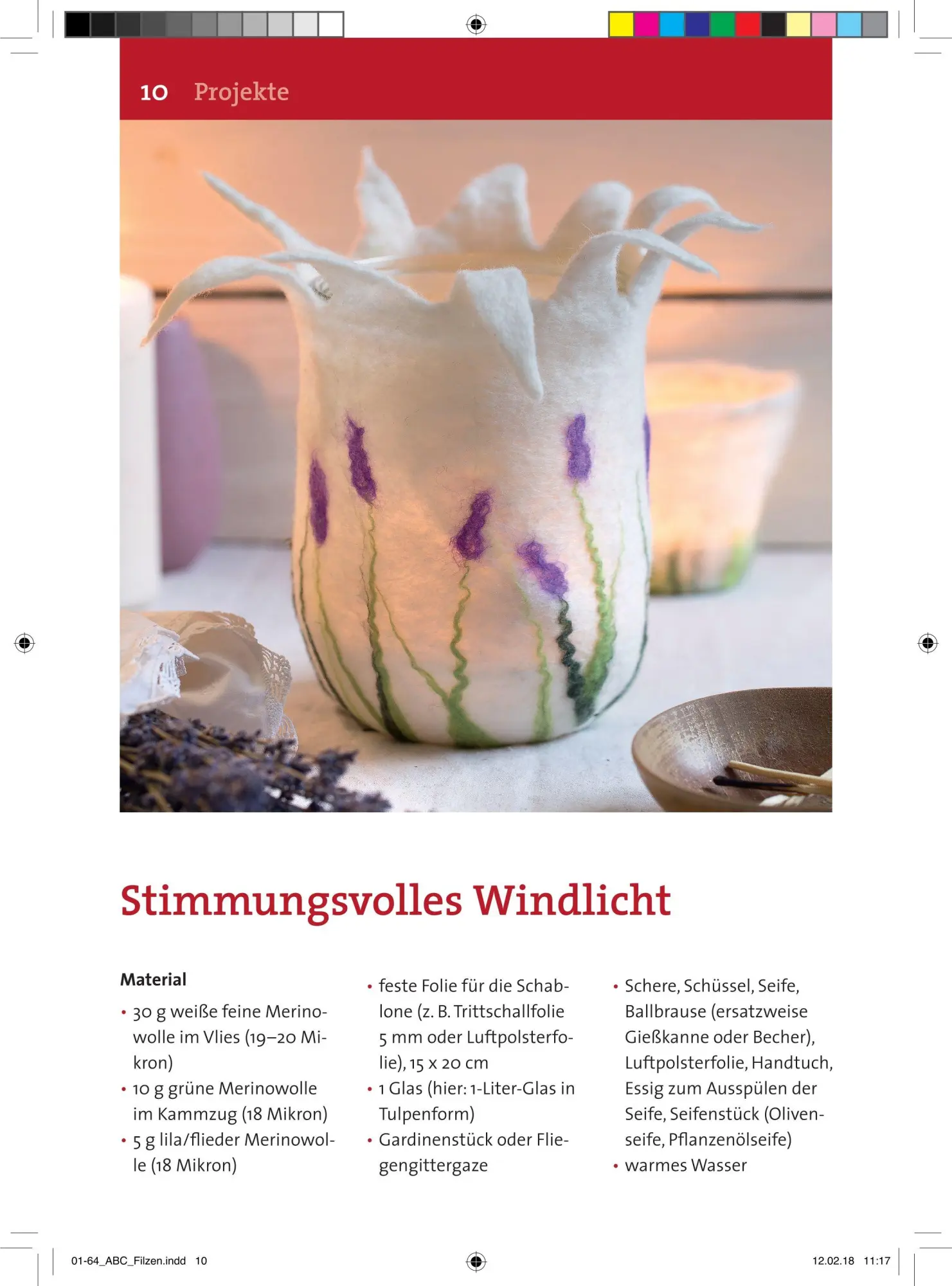 Bild: 9783897986923 | Filzen | ABC der Handarbeiten | Silvia Jacoby-Wirth | Taschenbuch