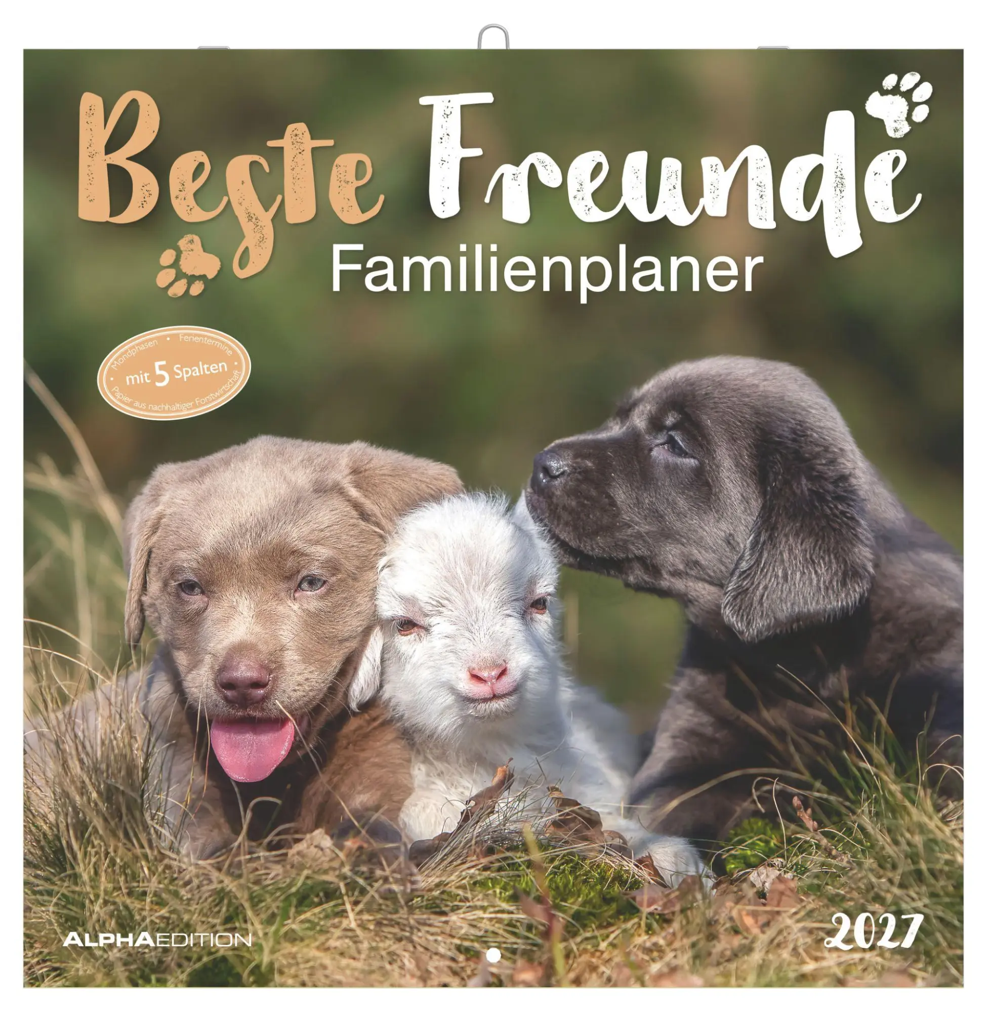 Cover: 4069095017023 | Familienplaner Beste Freunde 2027 | Neumann Verlage GmbH &amp; Co KG