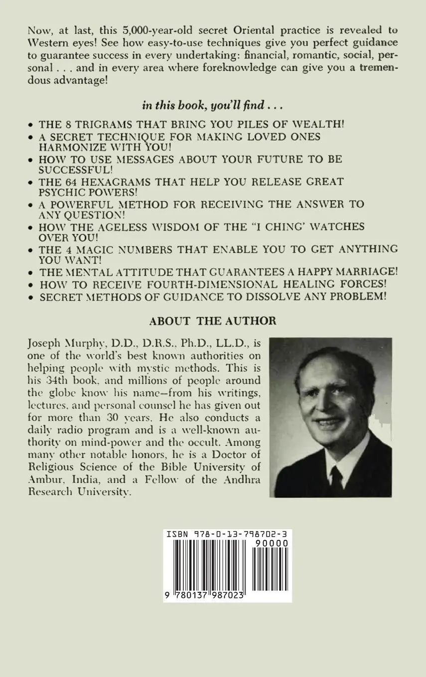 Rückseite: 9780137987023 | Secrets of the I Ching | Joseph Murphy | Buch | Englisch