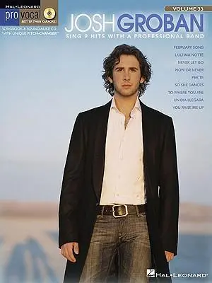 Cover: 9781423447023 | Josh Groban: Pro Vocal Men's Edition Volume 33 [With CD] | Josh Groban