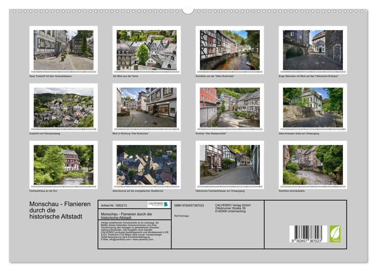Bild: 9783457387023 | Monschau - Flanieren durch die historische Altstadt (hochwertiger...