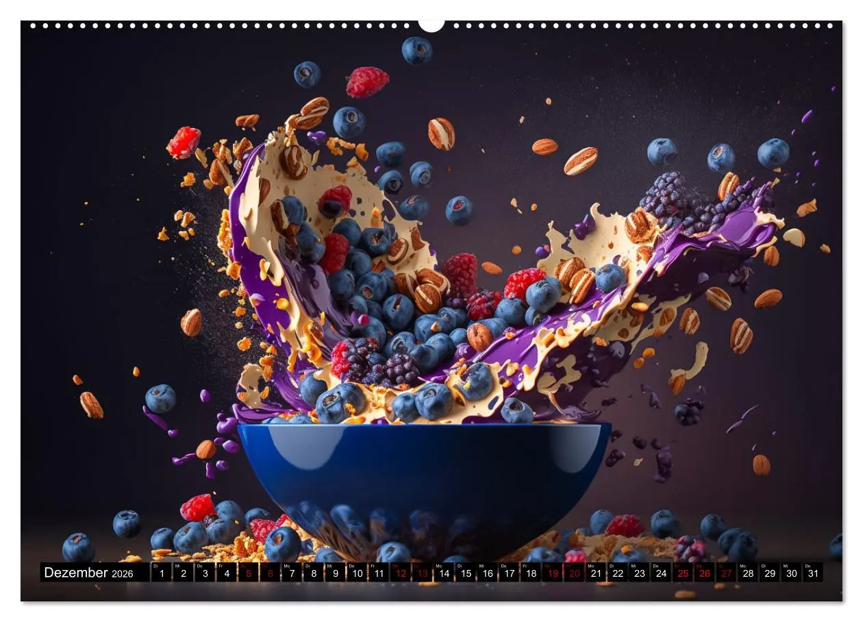 Bild: 9783457527023 | Müsli Frühstück (Wandkalender 2026 DIN A2 quer), CALVENDO...