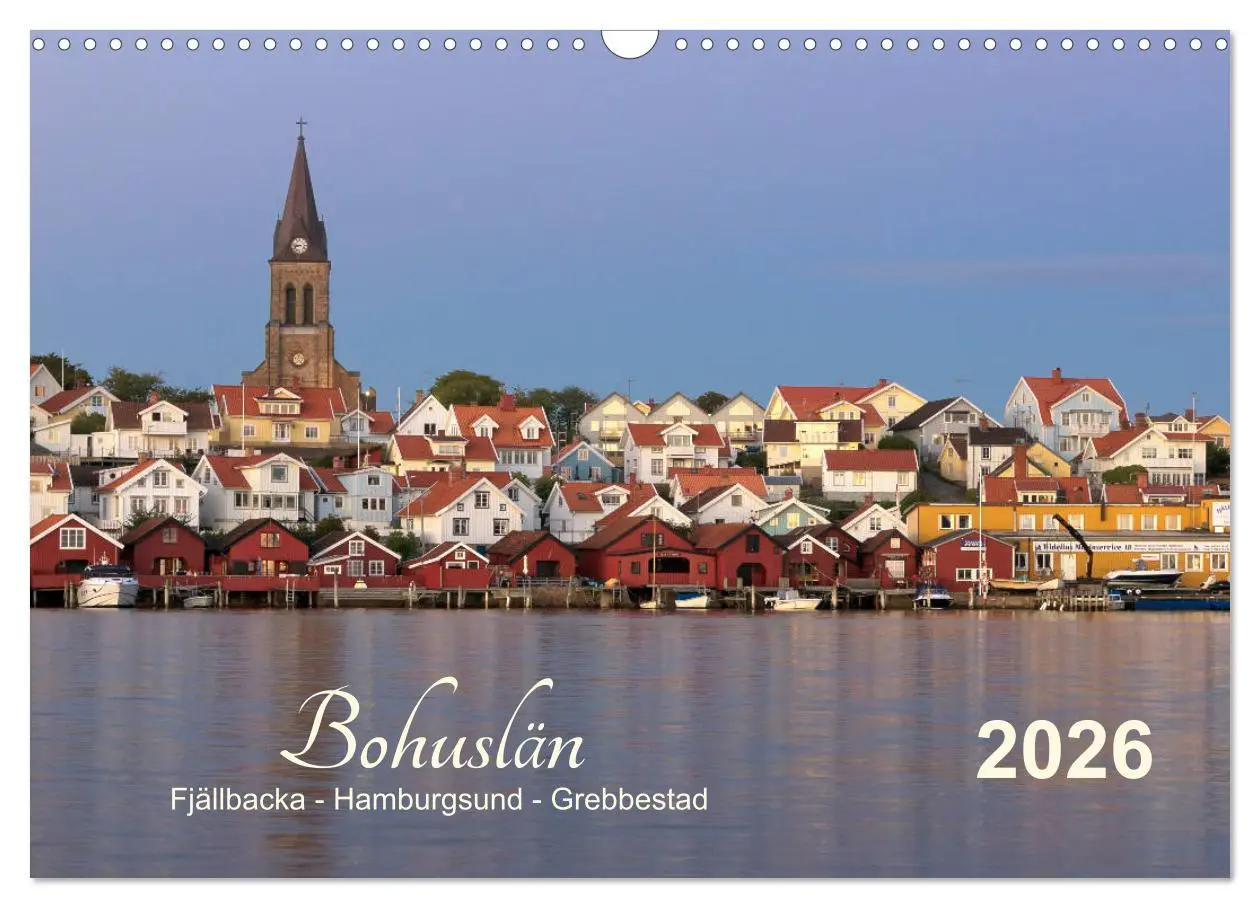 Cover: 9783516237023 | Bohuslän Fjällbacka - Hamburgsund - Grebbestad 2026 (Wandkalender...