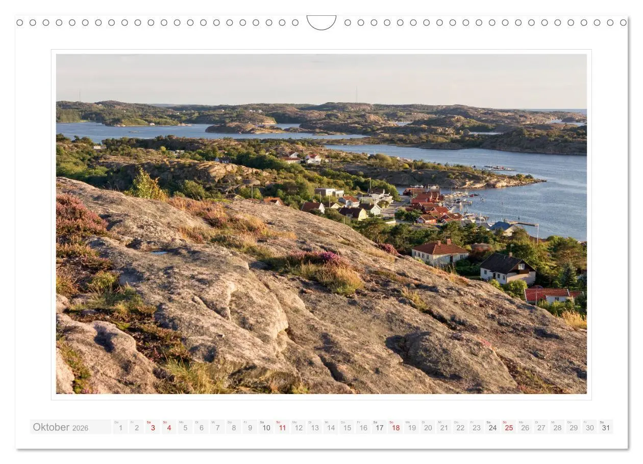 Bild: 9783516237023 | Bohuslän Fjällbacka - Hamburgsund - Grebbestad 2026 (Wandkalender...