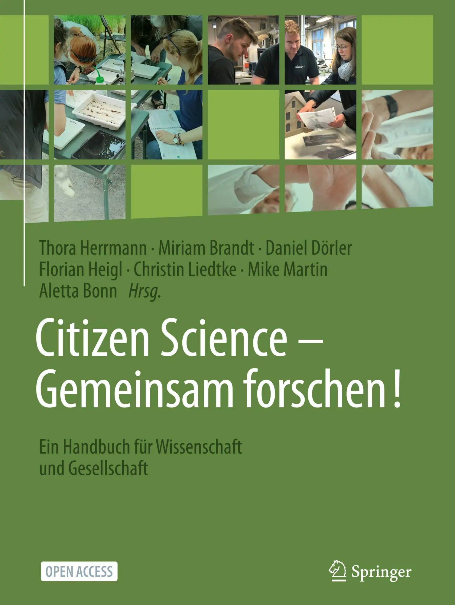 Cover: 9783662697023 | Citizen Science - Gemeinsam forschen! | Thora Herrmann (u. a.) | Buch
