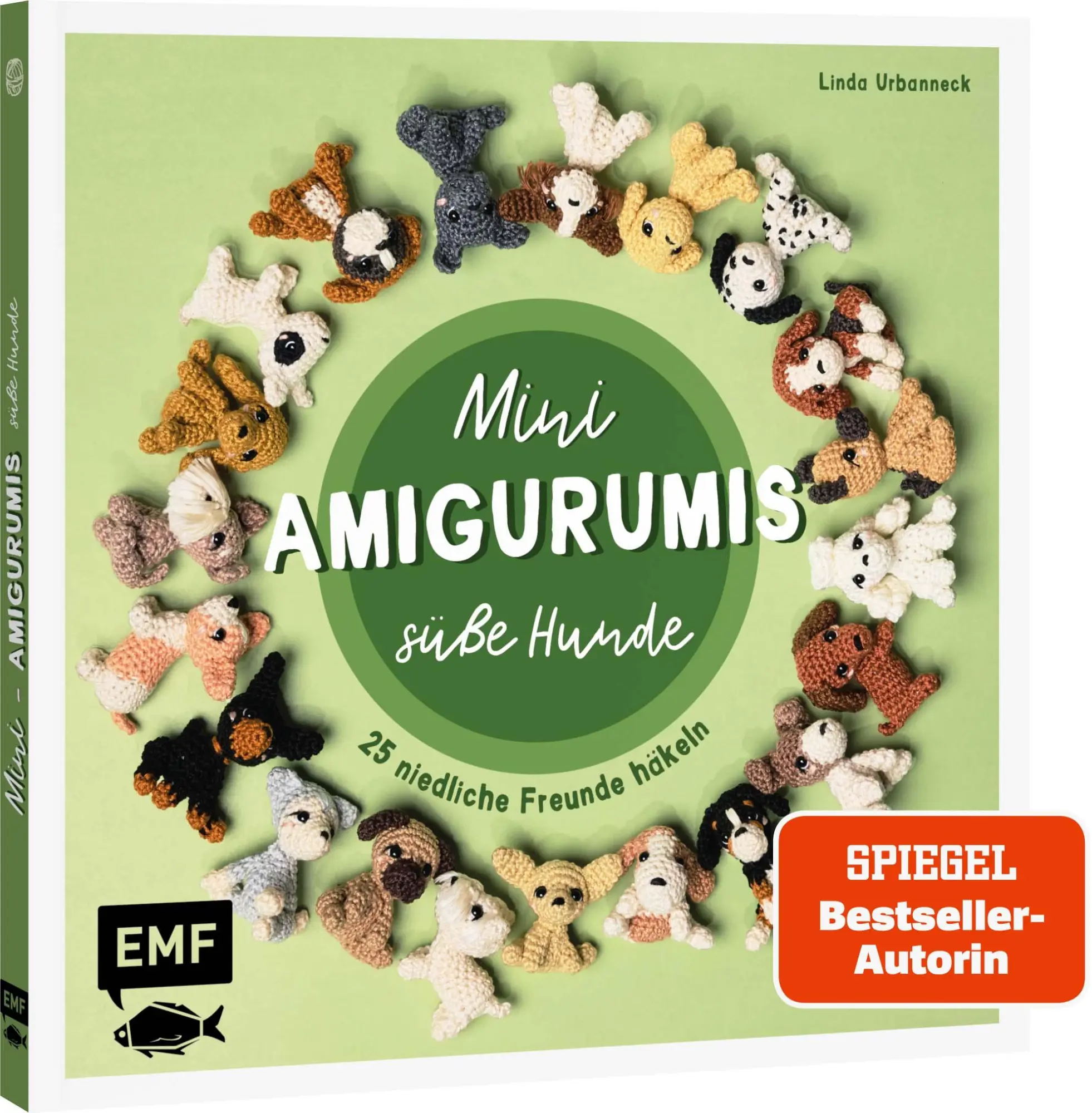 Cover: 9783745927023 | Mini-Amigurumis - Süße Hunde | 25 niedliche Freunde häkeln | Urbanneck