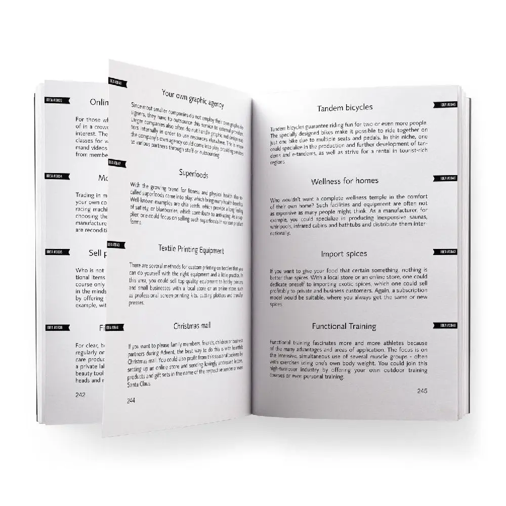 Bild: 9783903497023 | The Book of 1000 Business Ideas | Marco Perner | Taschenbuch