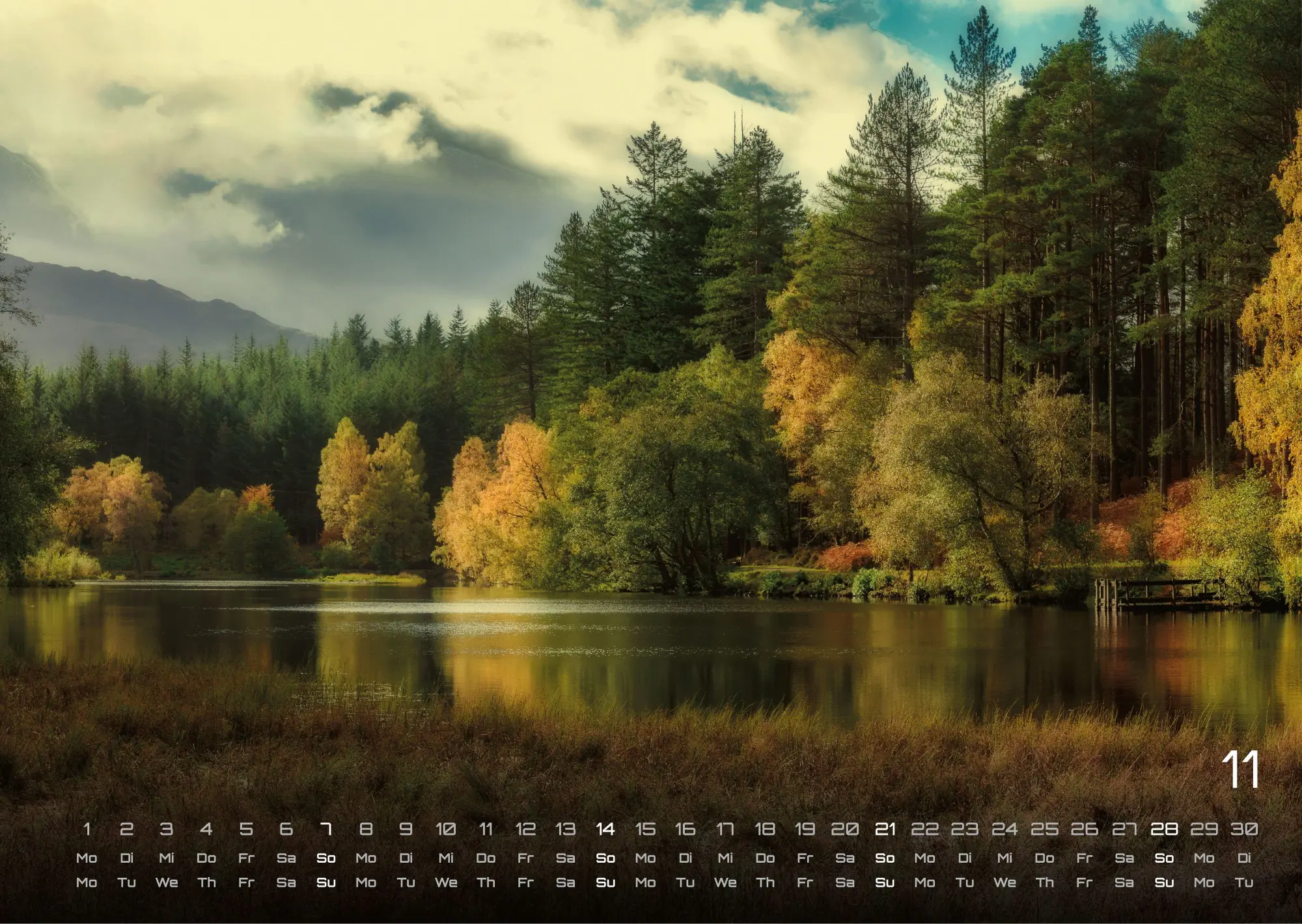 Bild: 9783986737023 | Wald - Erholung für Mensch und Tier - 2027 - Kalender DIN A3 | de
