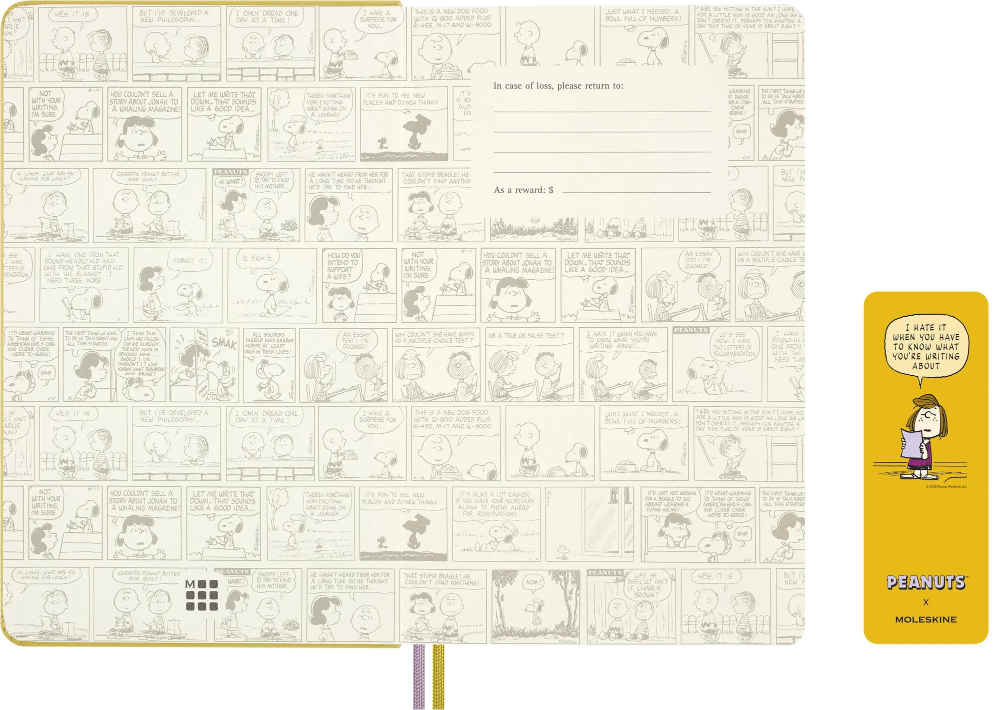 Bild: 8056999277123 | Moleskine Peanuts Patty Notizbuch limitierte Ausgabe, L/A5,...
