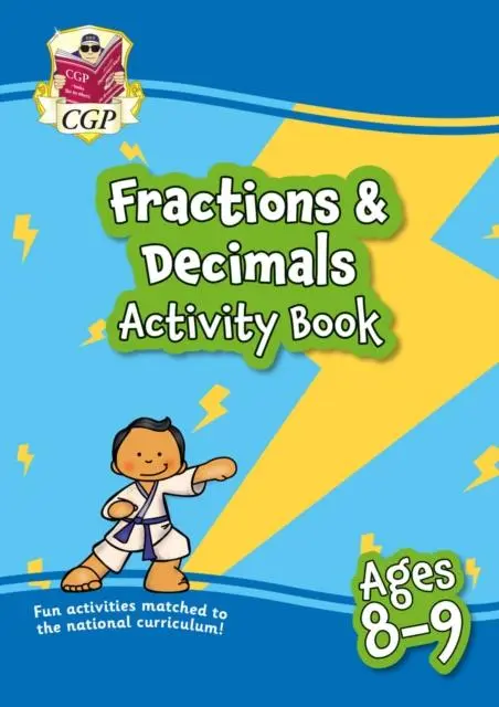 Cover: 9781789087123 | Fractions &amp; Decimals Maths Activity Book for Ages 8-9 (Year 4) | Books