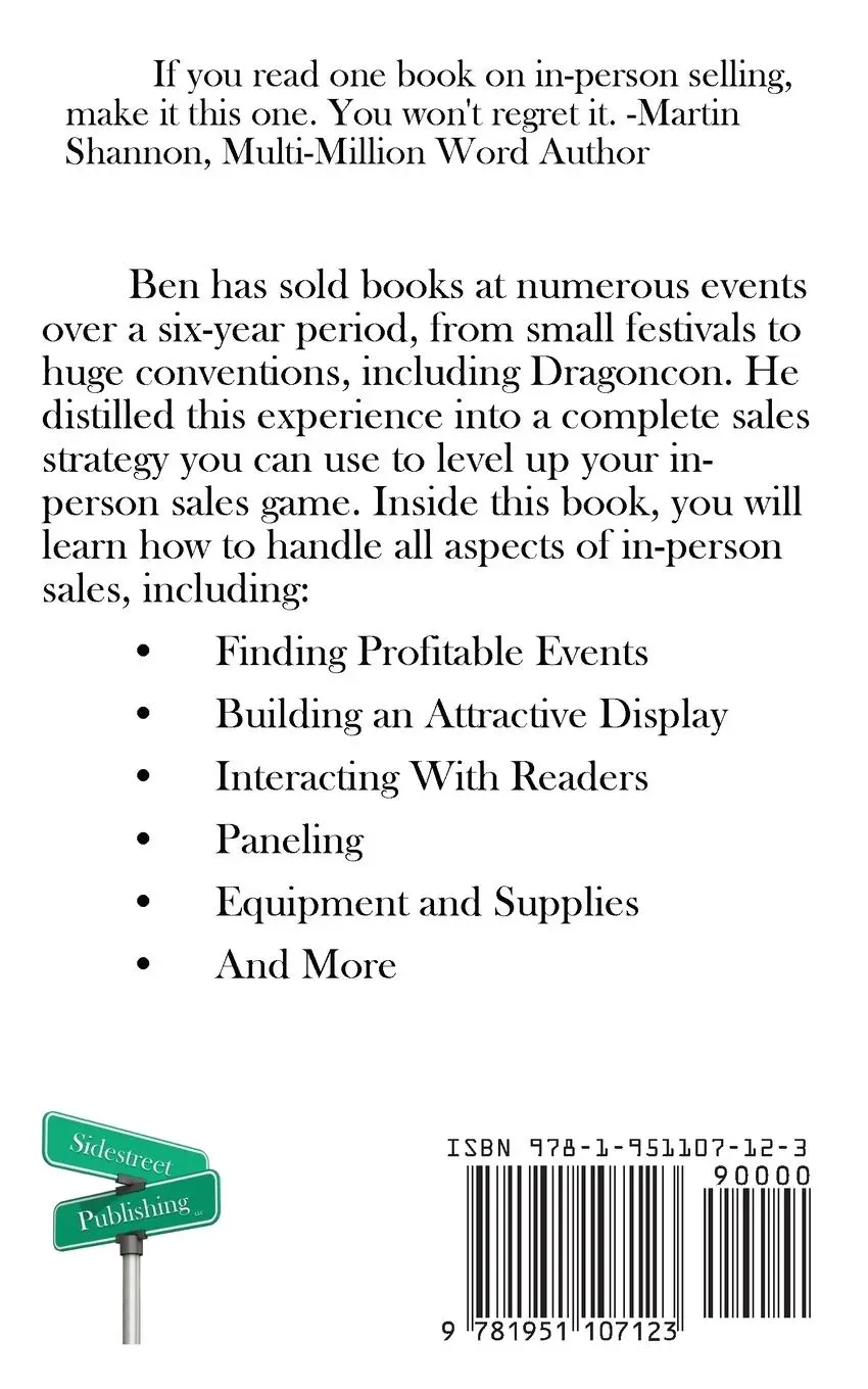 Rückseite: 9781951107123 | The Art of Selling Books | A Sales Strategy for Authors | Ben Meeks