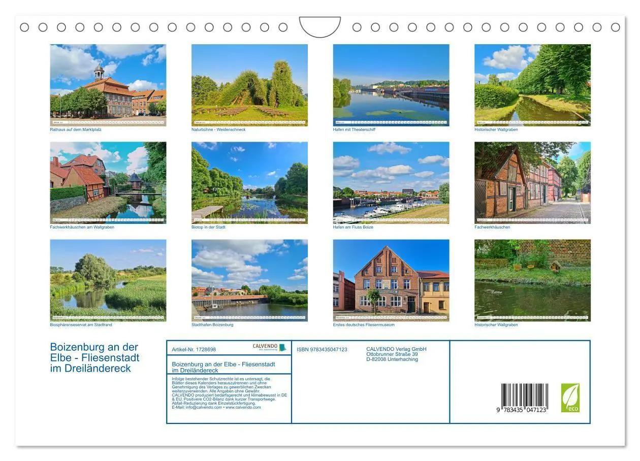 Bild: 9783435047123 | Boizenburg an der Elbe - Fliesenstadt im Dreiländereck...