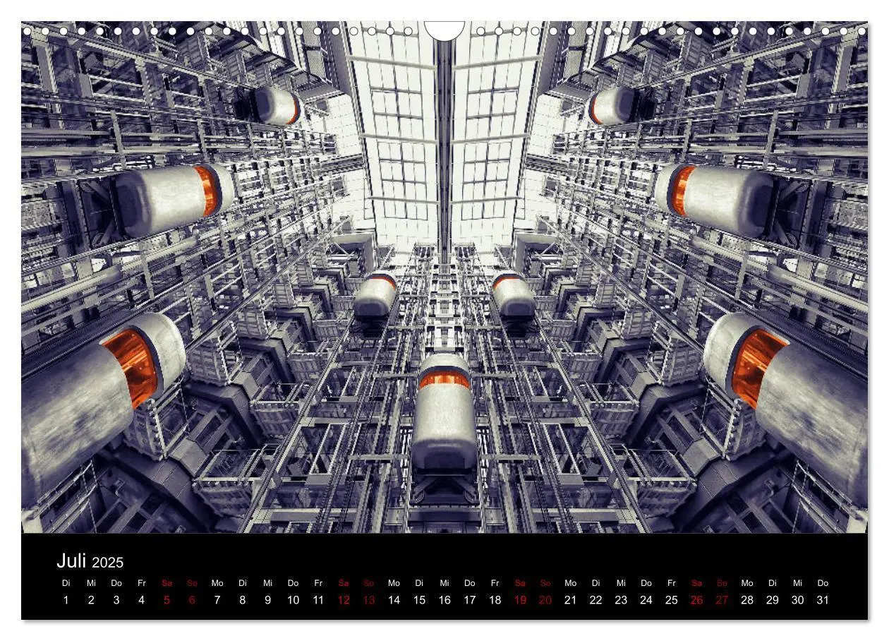 Bild: 9783435427123 | Welt der Aufzüge (Wandkalender 2025 DIN A3 quer), CALVENDO...
