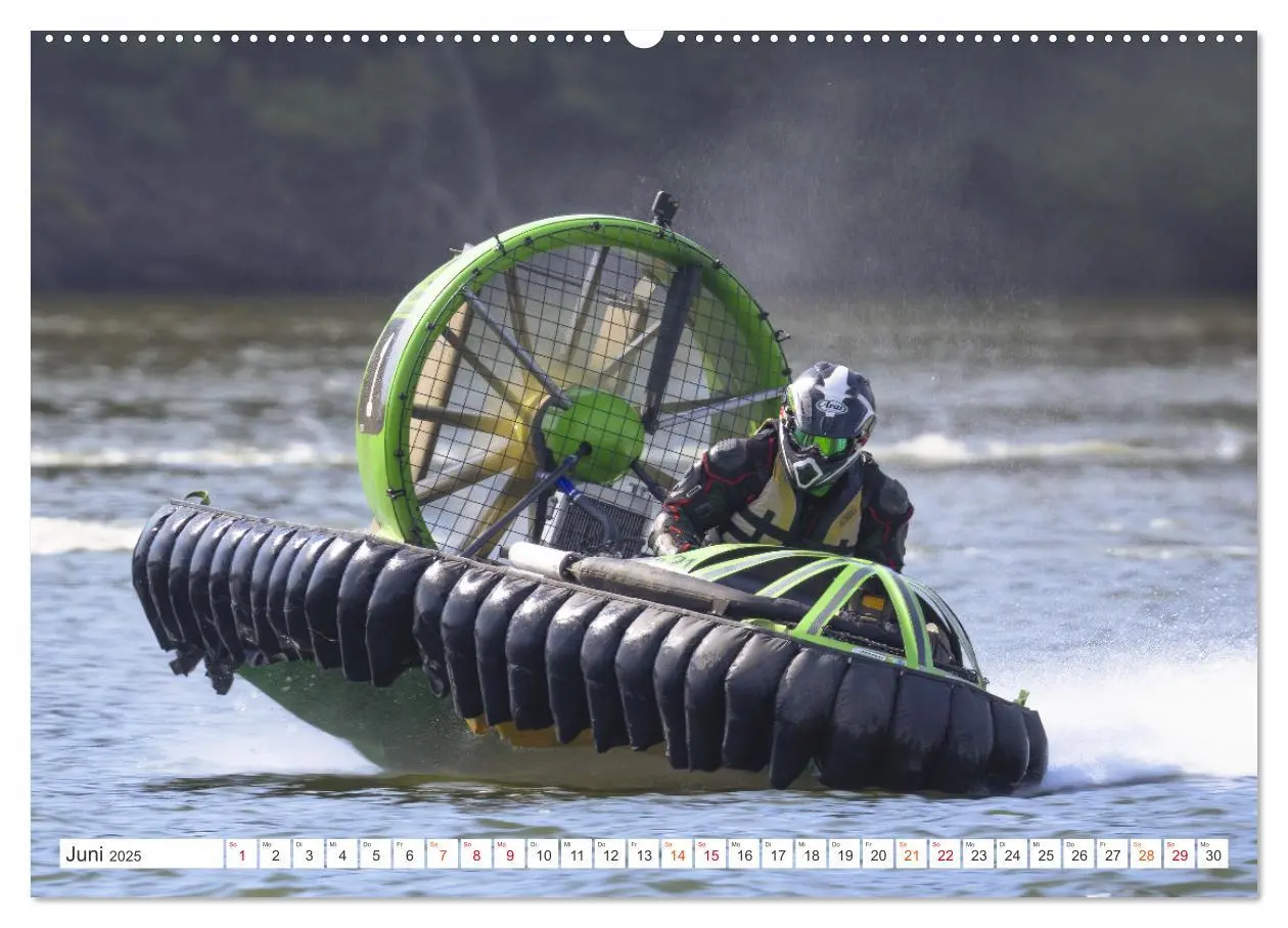 Bild: 9783457207123 | Hovercraft Formel 1 Weltmeisterschaft (Wandkalender 2025 DIN A2...