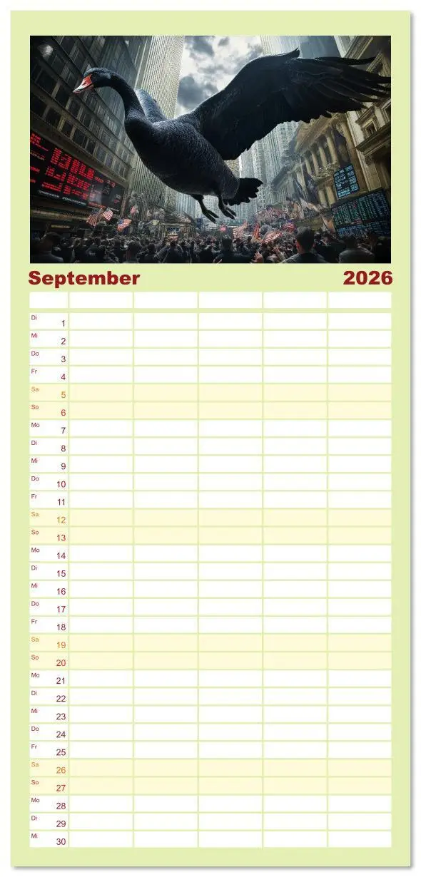 Bild: 9783516607123 | Familienplaner 2026 - Börsenkalender - der Kalender für Aktien,...