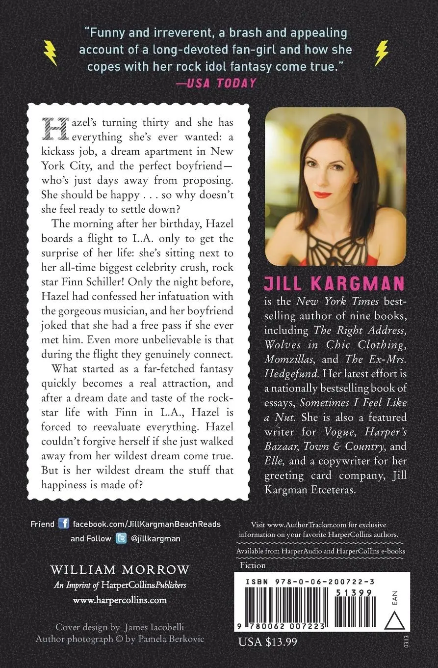 Rückseite: 9780062007223 | The Rock Star in Seat 3A | Jill Kargman | Taschenbuch | Englisch