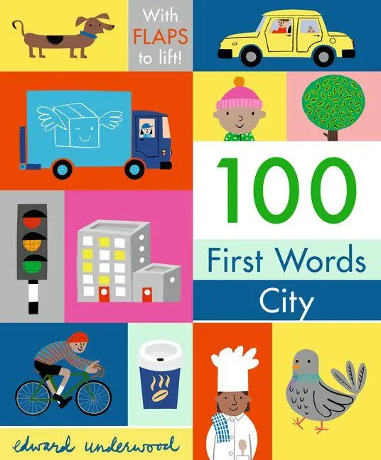 Cover: 9781536217223 | 100 First Words: City: With Flaps to Lift | Nosy Crow | Buch | 2021