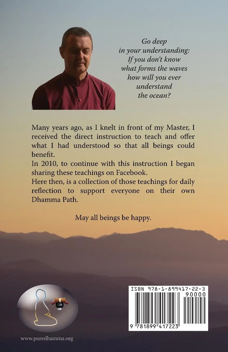 Rückseite: 9781899417223 | The face of Dhamma | Michael Kewley | Taschenbuch | Englisch | 2019