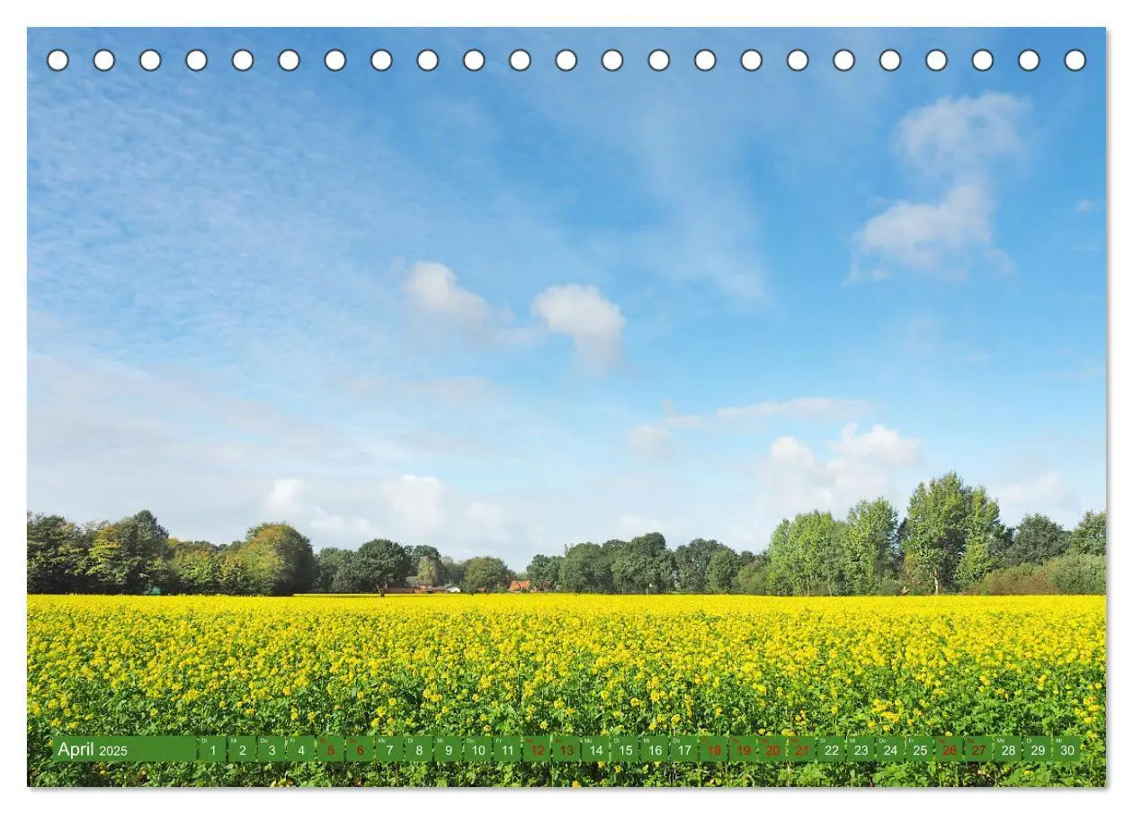 Bild: 9783435037223 | Garbsen, Landschaftsmomente (Tischkalender 2025 DIN A5 quer),...