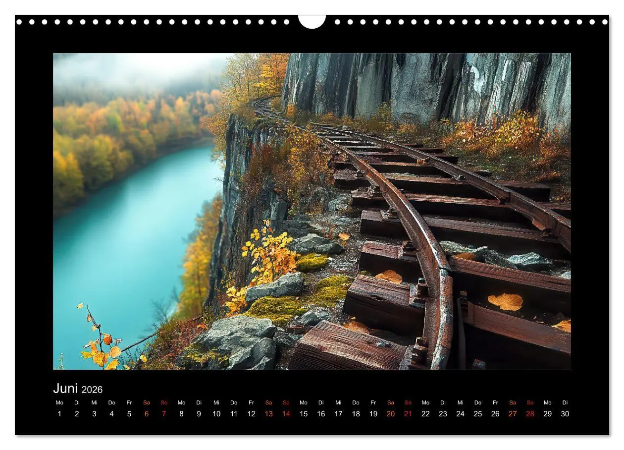 Bild: 9783457297223 | Abenteuerliche Wege (Wandkalender 2026 DIN A3 quer), CALVENDO...