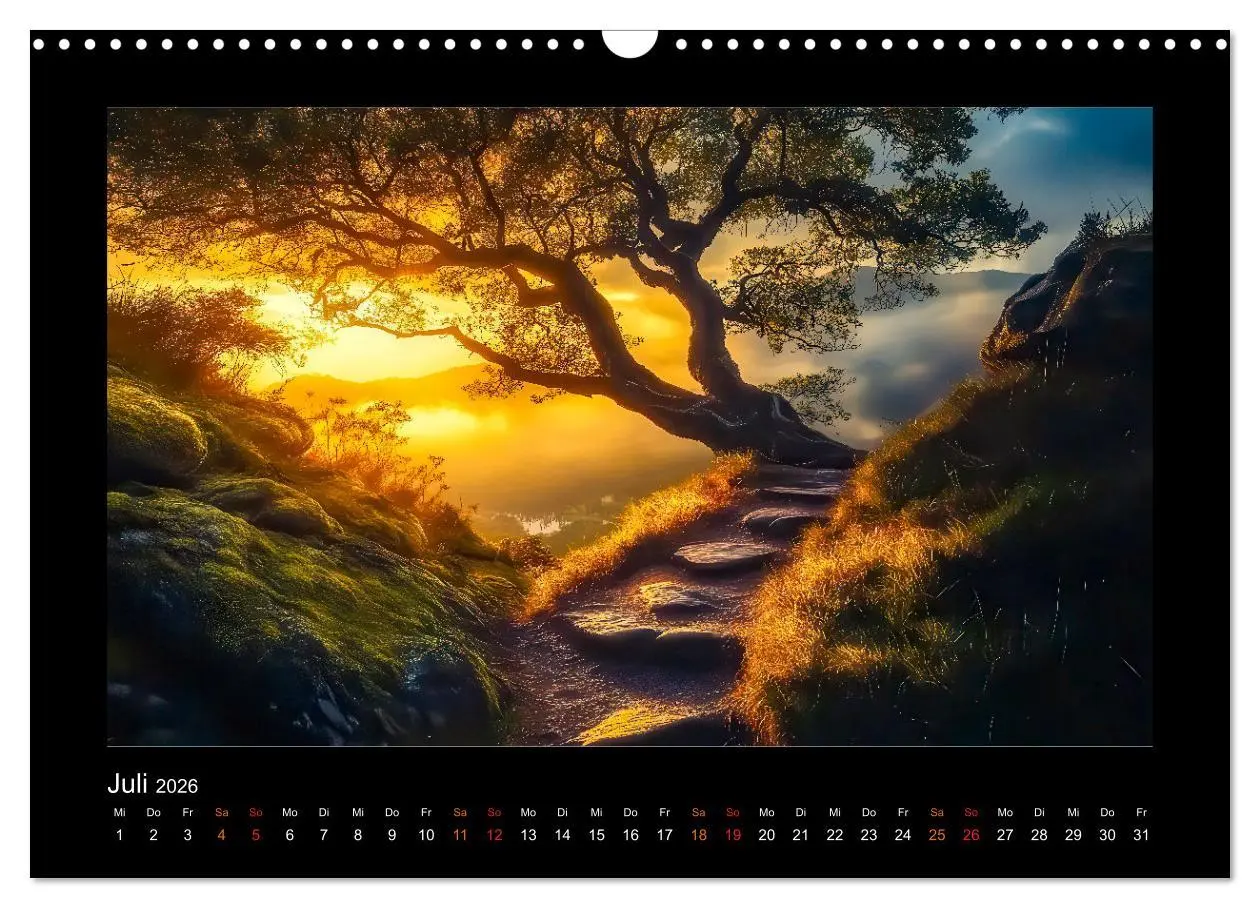 Bild: 9783457297223 | Abenteuerliche Wege (Wandkalender 2026 DIN A3 quer), CALVENDO...