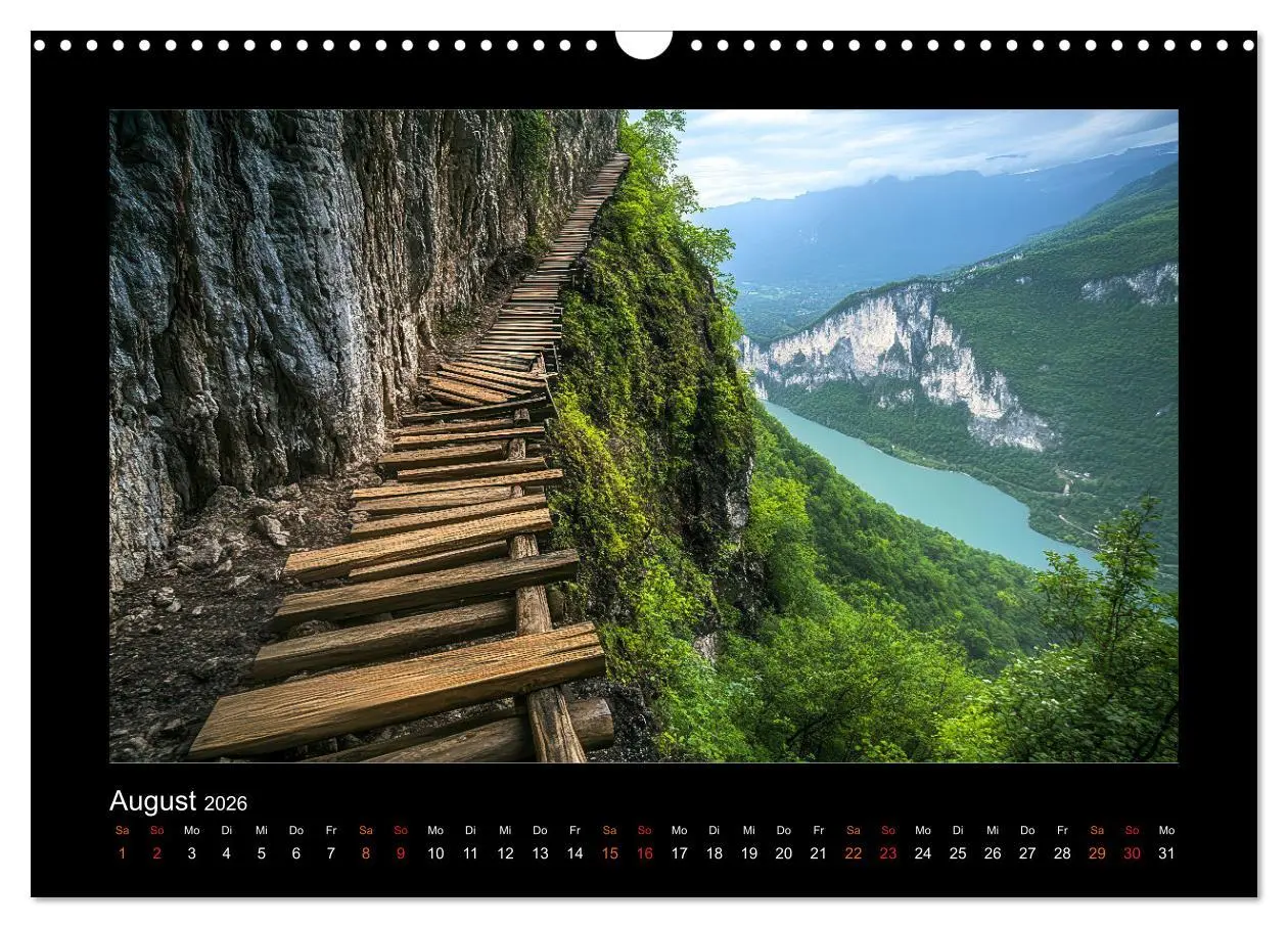Bild: 9783457297223 | Abenteuerliche Wege (Wandkalender 2026 DIN A3 quer), CALVENDO...