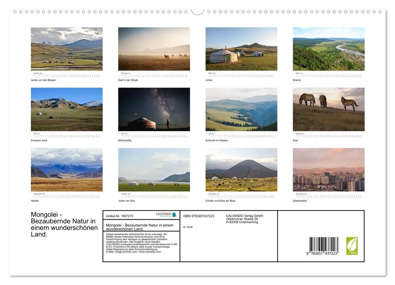 Bild: 9783457437223 | Mongolei - Bezaubernde Natur in einem wunderschönen Land....