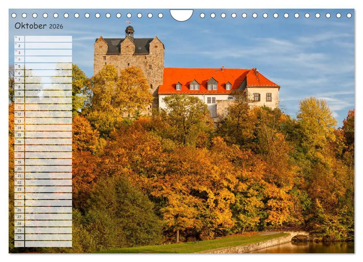 Bild: 9783457677223 | Burgen und Schlösser im Harz (Wandkalender 2026 DIN A4 quer),...
