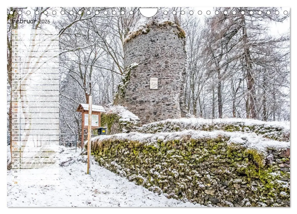 Bild: 9783457677223 | Burgen und Schlösser im Harz (Wandkalender 2026 DIN A4 quer),...