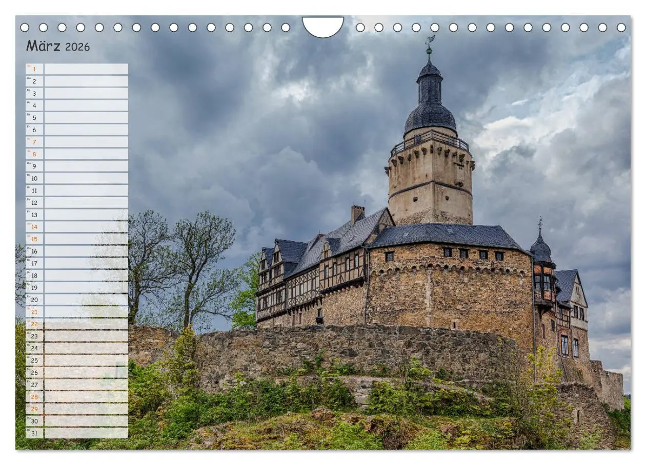 Bild: 9783457677223 | Burgen und Schlösser im Harz (Wandkalender 2026 DIN A4 quer),...
