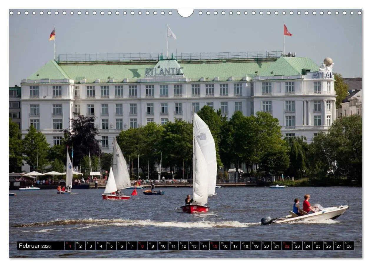 Bild: 9783516147223 | Hansestadt Hamburg (Wandkalender 2026 DIN A3 quer), CALVENDO...