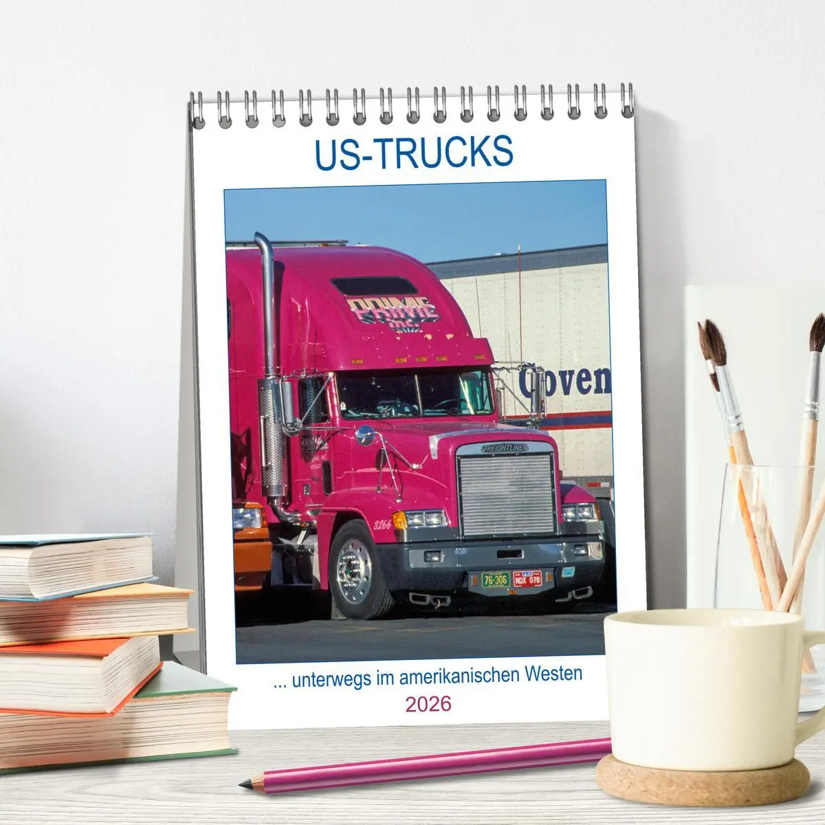 Bild: 9783516387223 | US-Trucks ... unterwegs im amerikanischen Westen - Monatsplaner...