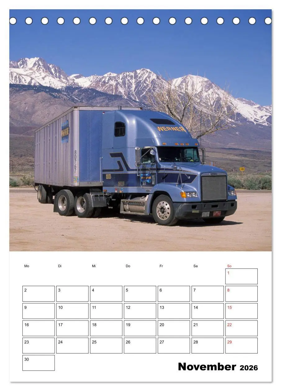 Bild: 9783516387223 | US-Trucks ... unterwegs im amerikanischen Westen - Monatsplaner...
