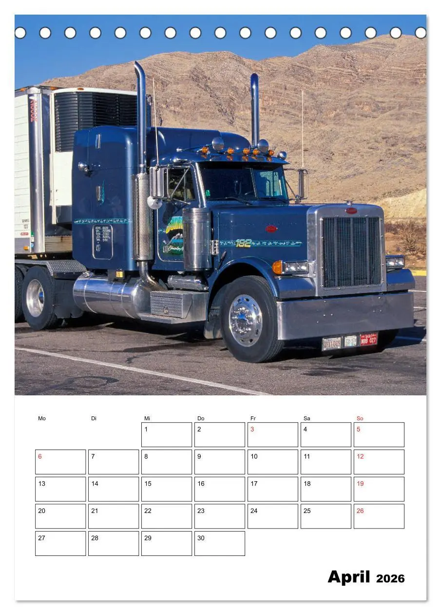 Bild: 9783516387223 | US-Trucks ... unterwegs im amerikanischen Westen - Monatsplaner...